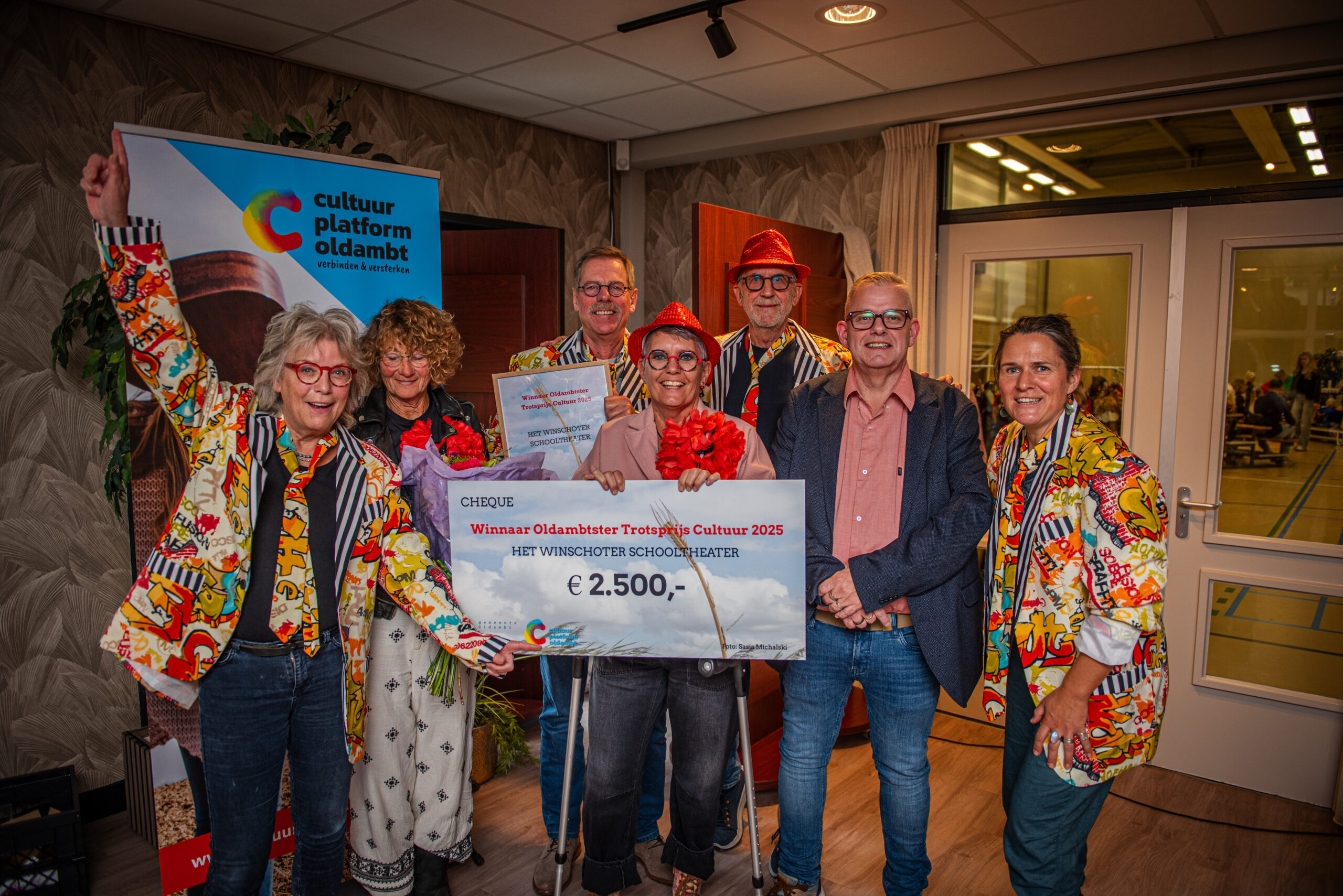 Oldambtster Cultuurprijzen voor Winschoter Schooltheater en Merijn Jansse van Noordwijk