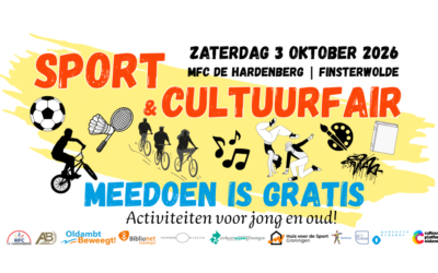 Zaterdag 3 oktober: de Sport- en Cultuurfair