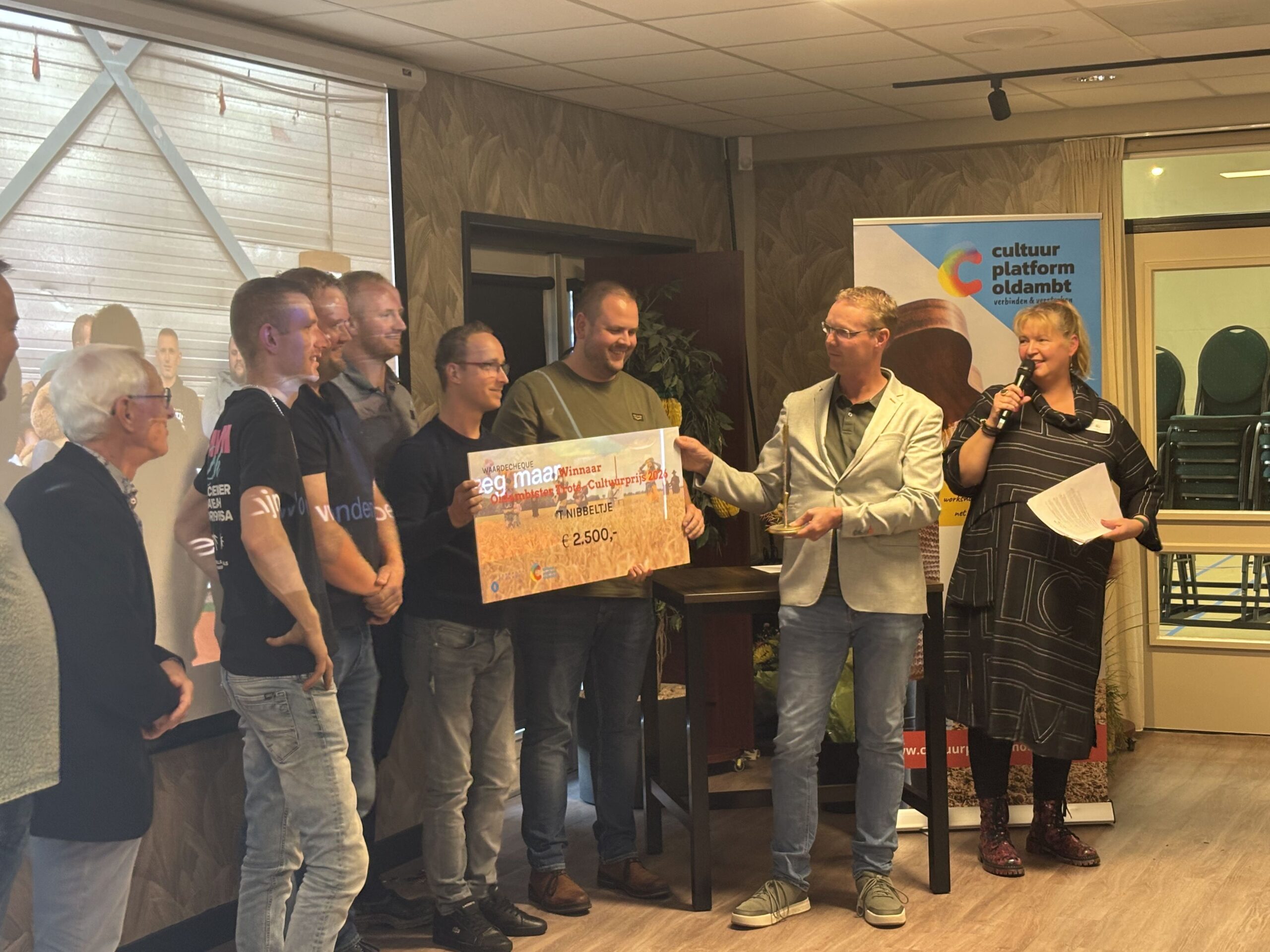 Jongeren van De Stek en ’t Nibbeltje winnen Oldambtster Cultuurprijzen 2026